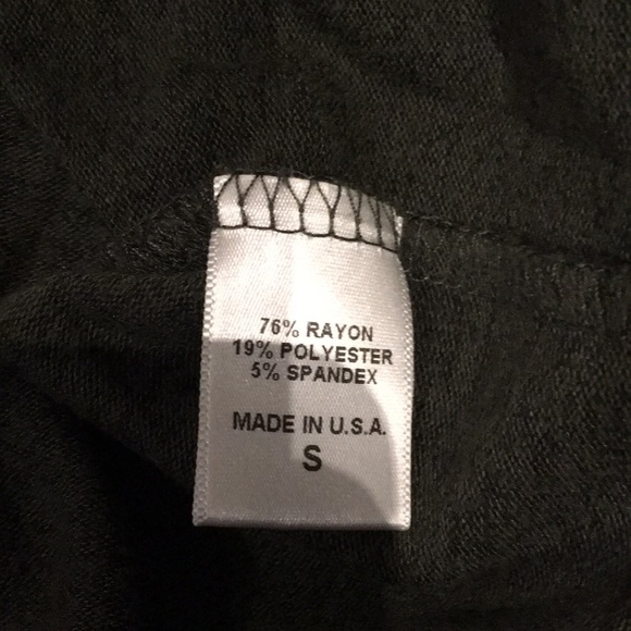 Bobeau Long Turtleneck Dress Olive Green S - Picture 4 of 4